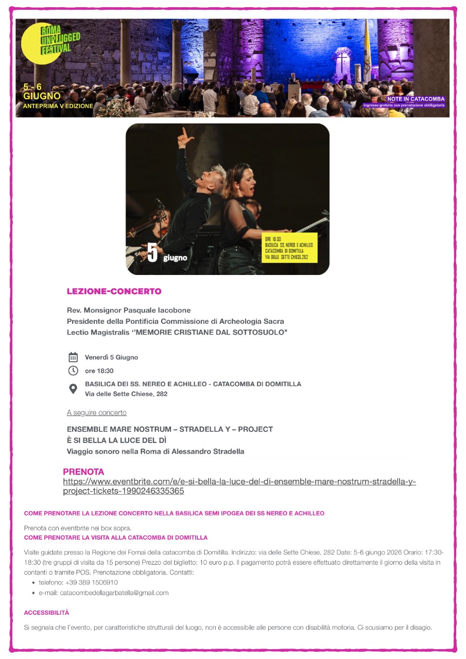 Concerto Domitilla_5 giugno
